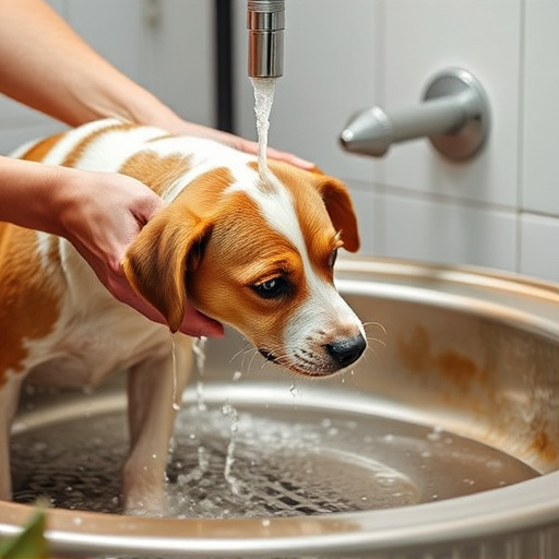 dog washing