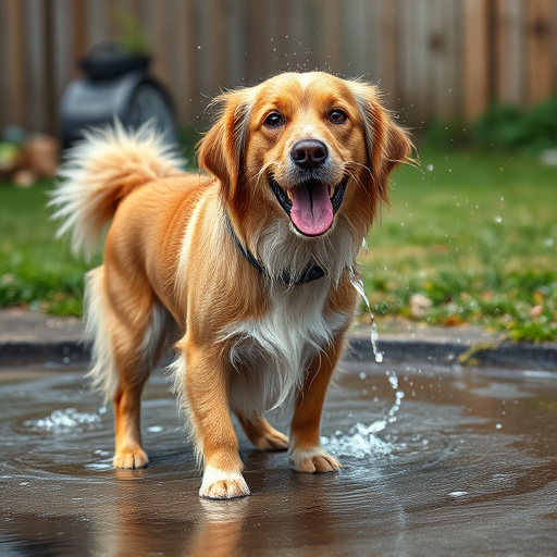 dog washing