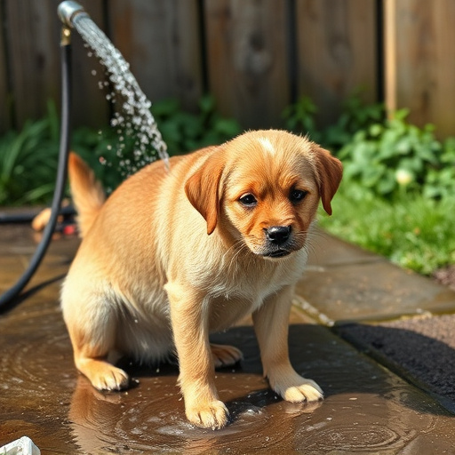 dog washing