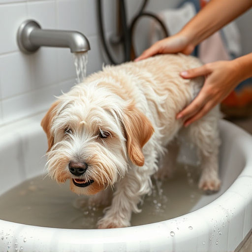 dog washing