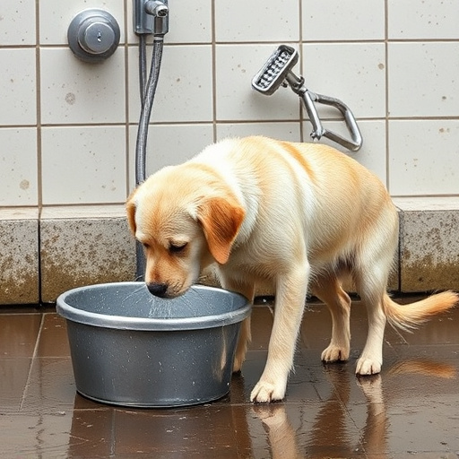 dog washing