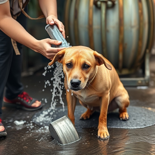 dog washing