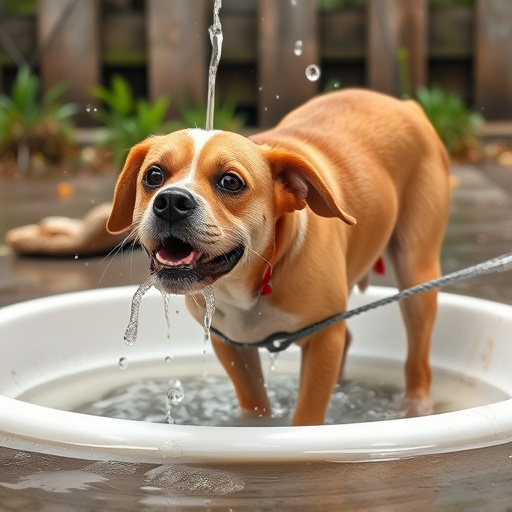 dog washing