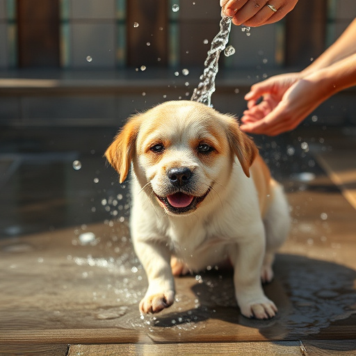 dog washing