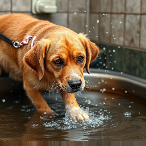 dog washing