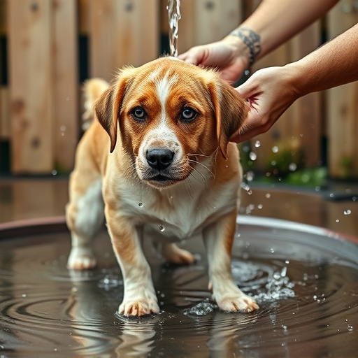 dog washing