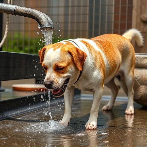 dog washing