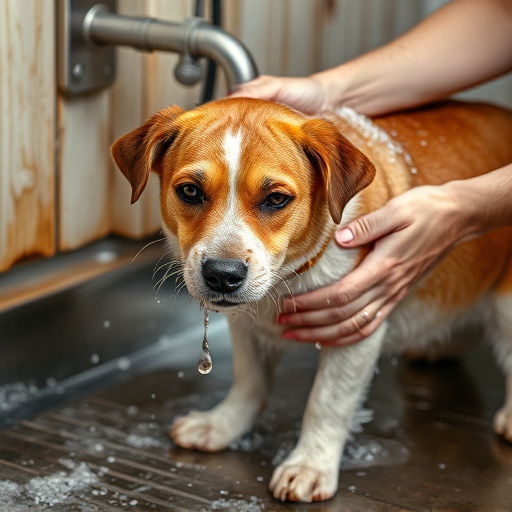 dog washing