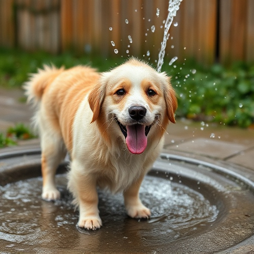 dog washing