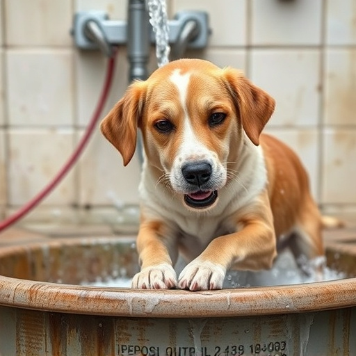 dog washing