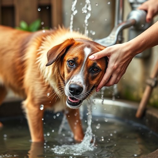 dog washing