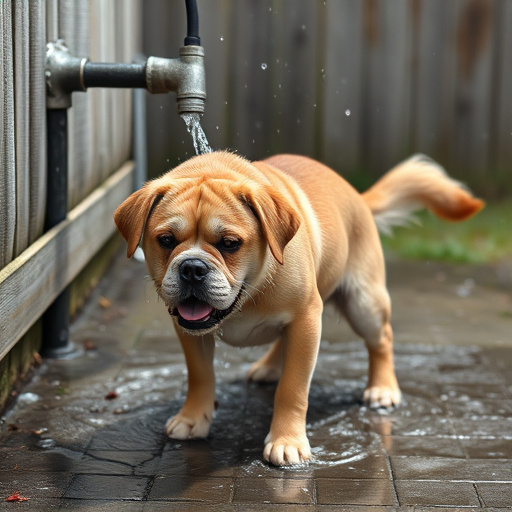 dog washing