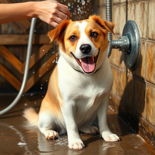 dog washing