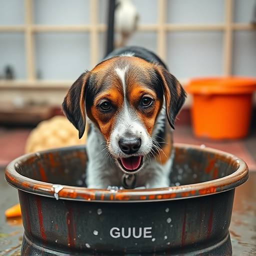 dog washing