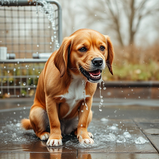 dog washing