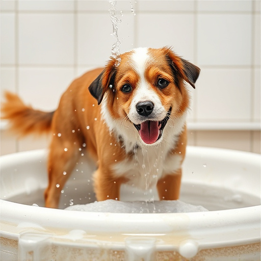 dog washing
