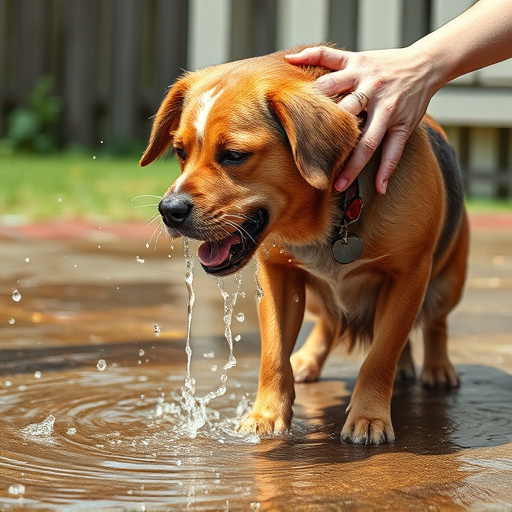dog washing