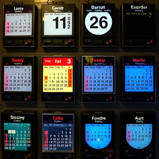 electronic calendars