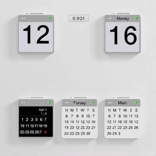 electronic calendars