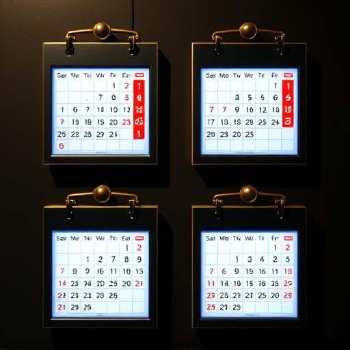 electronic calendars