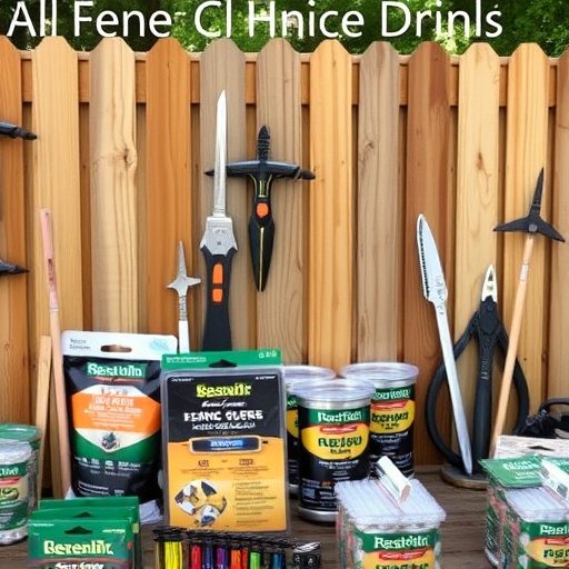 fence supplies
