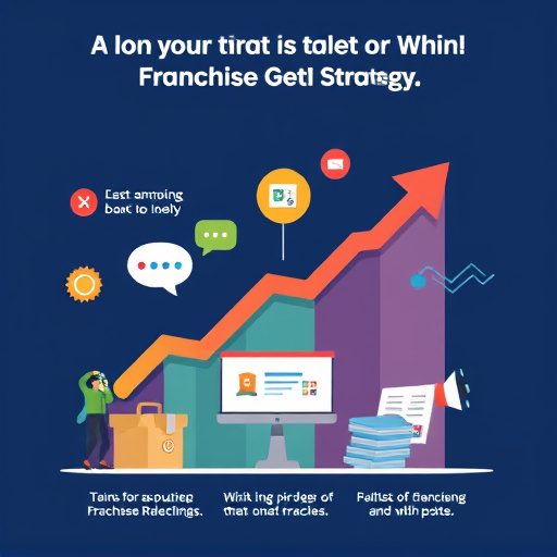 Franchise Growth Strategy. Visual Franchise Branding Tips Graphic