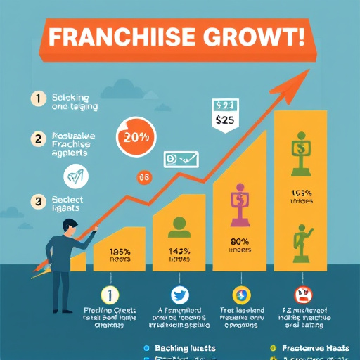 Franchise Growth Strategy. Visual Franchise Branding Tips Graphic