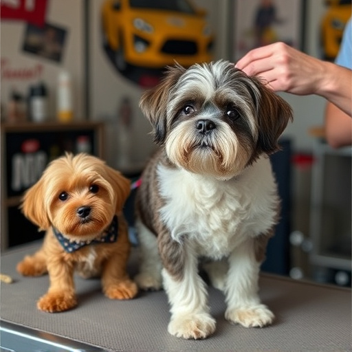 grooming dogs