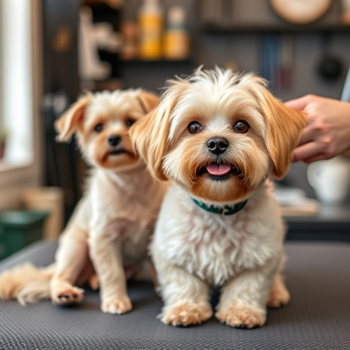 grooming pet dogs
