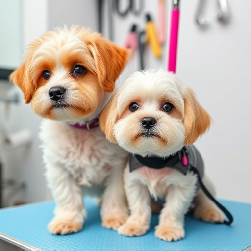 grooming pet dogs