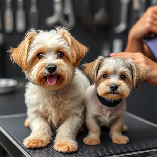 grooming pet dogs