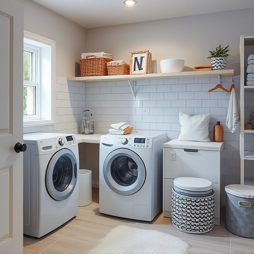 laundry area