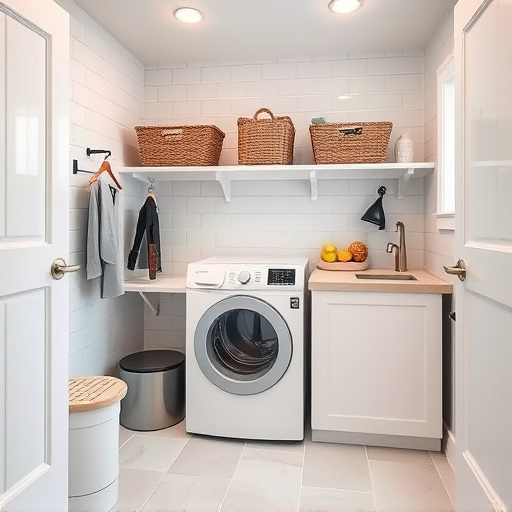 laundry area