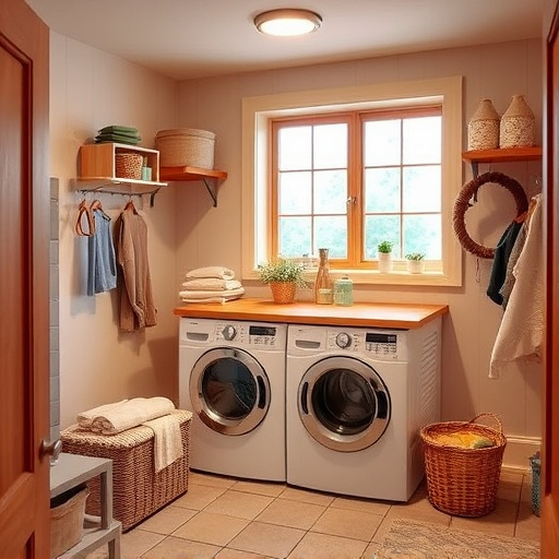 laundry area
