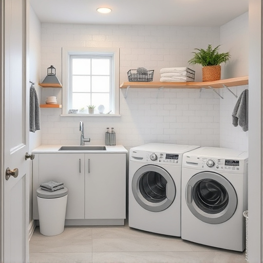 laundry area