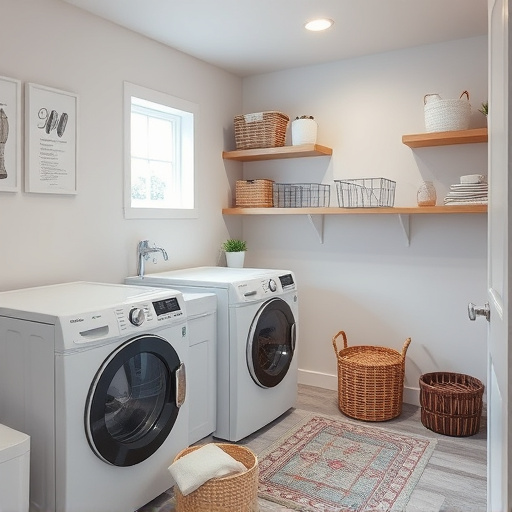 laundry area