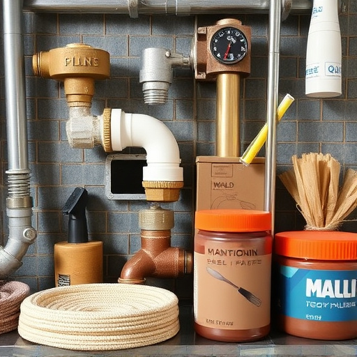 plumbing materials