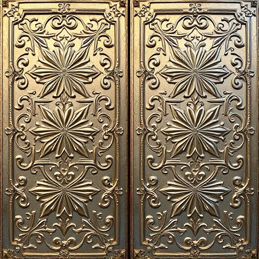pressed tin panels
