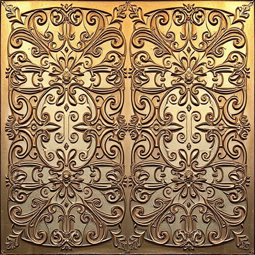 pressed tin panels