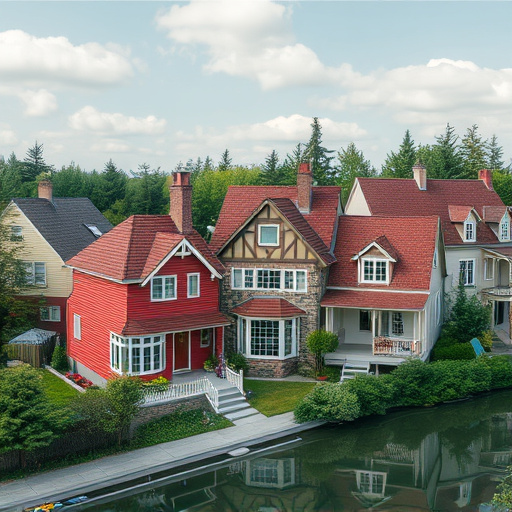 real estate. real estate houses