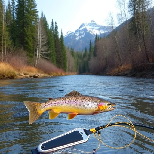 river fishing for trout