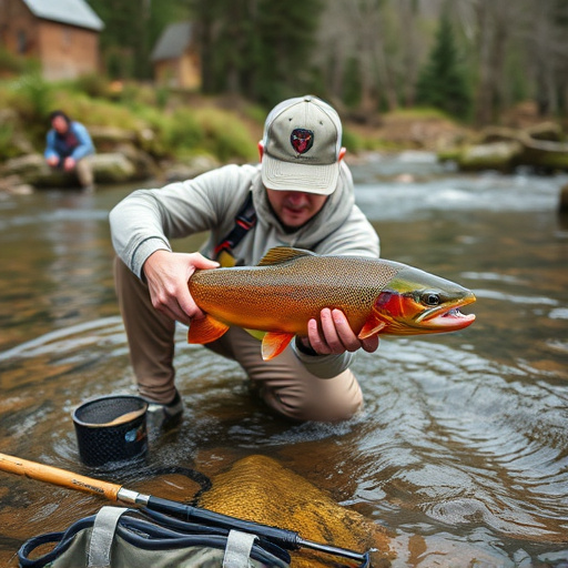 river fishing for trout