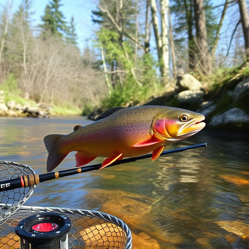 river fishing for trout