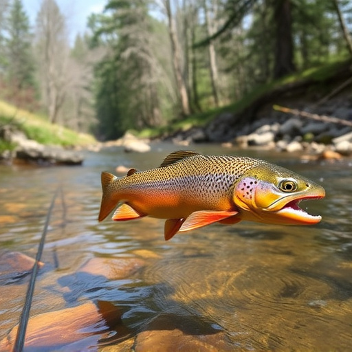 river fishing for trout