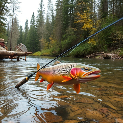 river fishing for trout