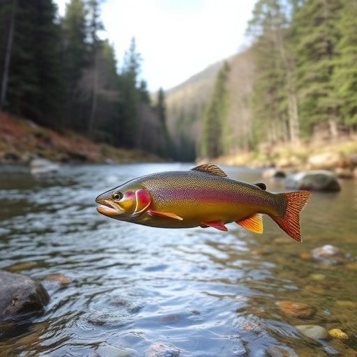 river fishing for trout