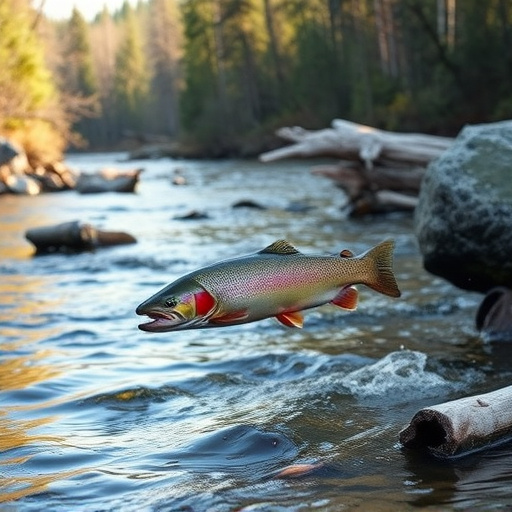 river fishing for trout
