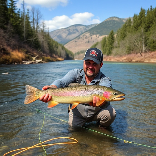 river fishing for trout