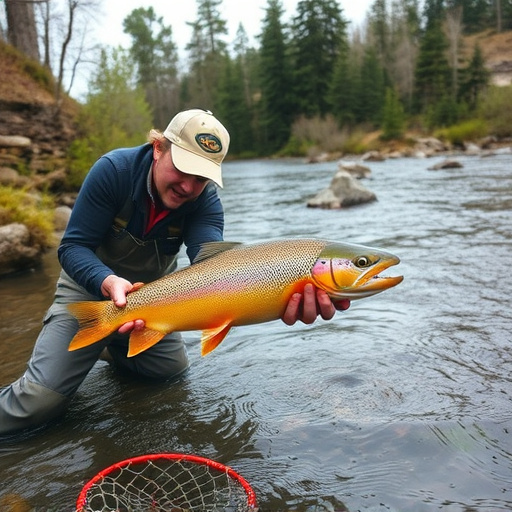 river fishing for trout