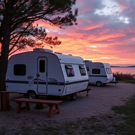 Vacationer caravans